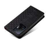 Magnet Strap Case Case for Xiaomi Redmi Note 11 Pro Pouch Wallet + Mini Lanyard Pendant Svart