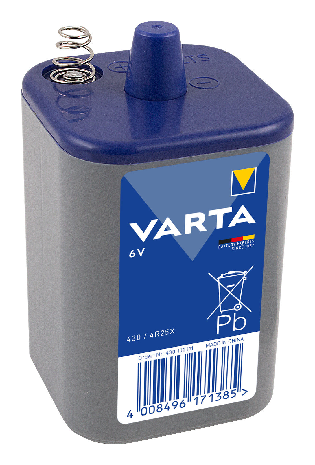 Varta Longlife 430 Batteri Zinkklorid 7.5Ah