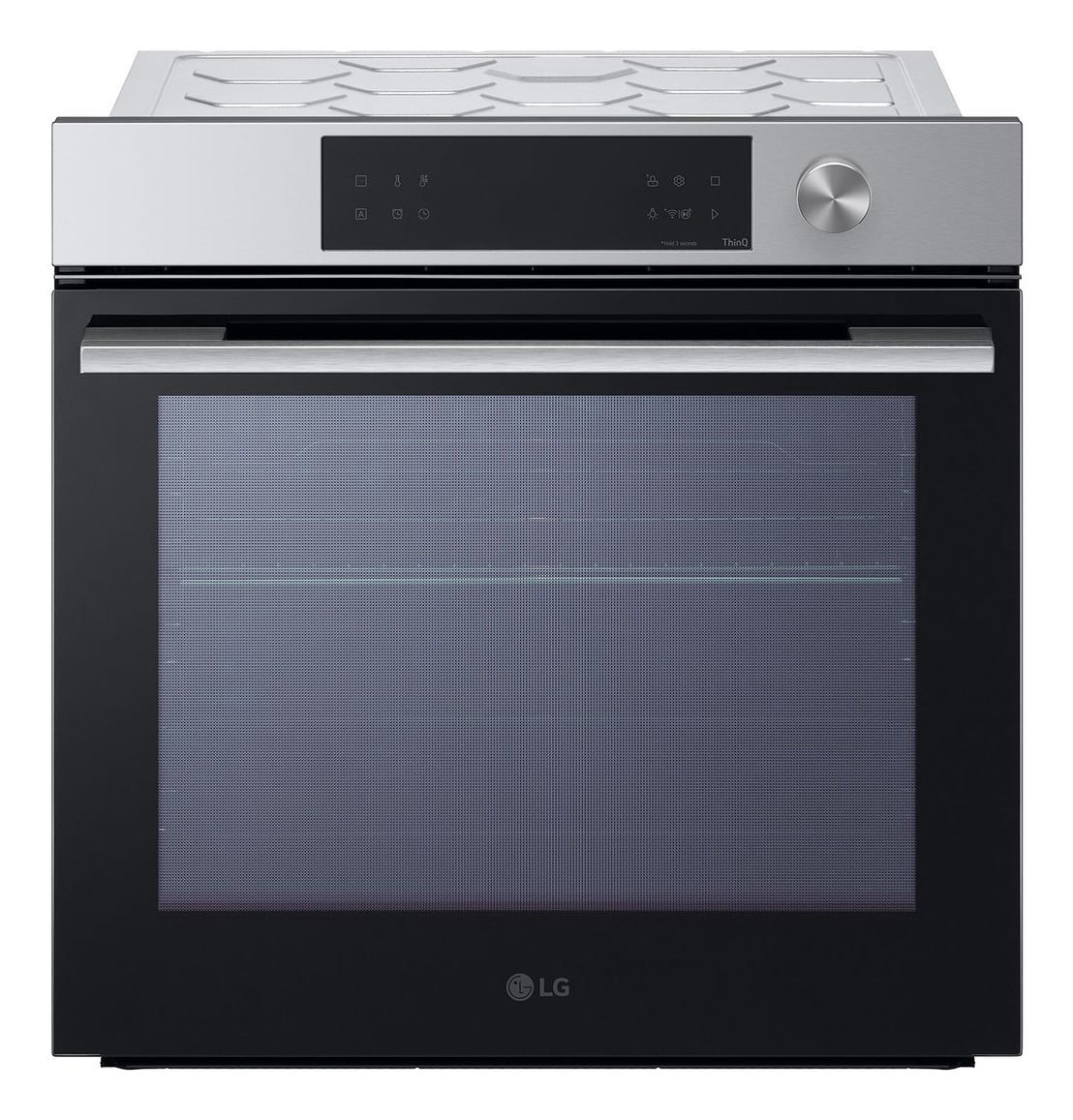 LG WSED7612S 76 L Sort, Rustfrit stål