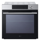 LG WSED7612S 76 L Sort, Rustfrit stål