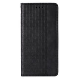 Magnet Strap Case Case for Samsung Galaxy S22 + (S22 Plus) Taske Wallet + Mini Lanyard Pendant Svart