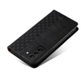 Magnet Strap Case Case for Samsung Galaxy S22 + (S22 Plus) Taske Wallet + Mini Lanyard Pendant Svart