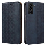 Magnet Strap Case Case for Samsung Galaxy S22 + (S22 Plus) Taske Wallet + Mini Lanyard Pendant Blå