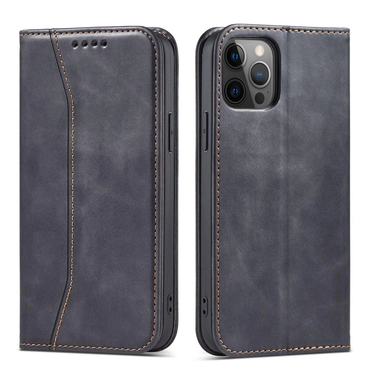 Magnet Fancy Case Case for iPhone 12 Pro Max Pouch Wallet Card Holder Sort