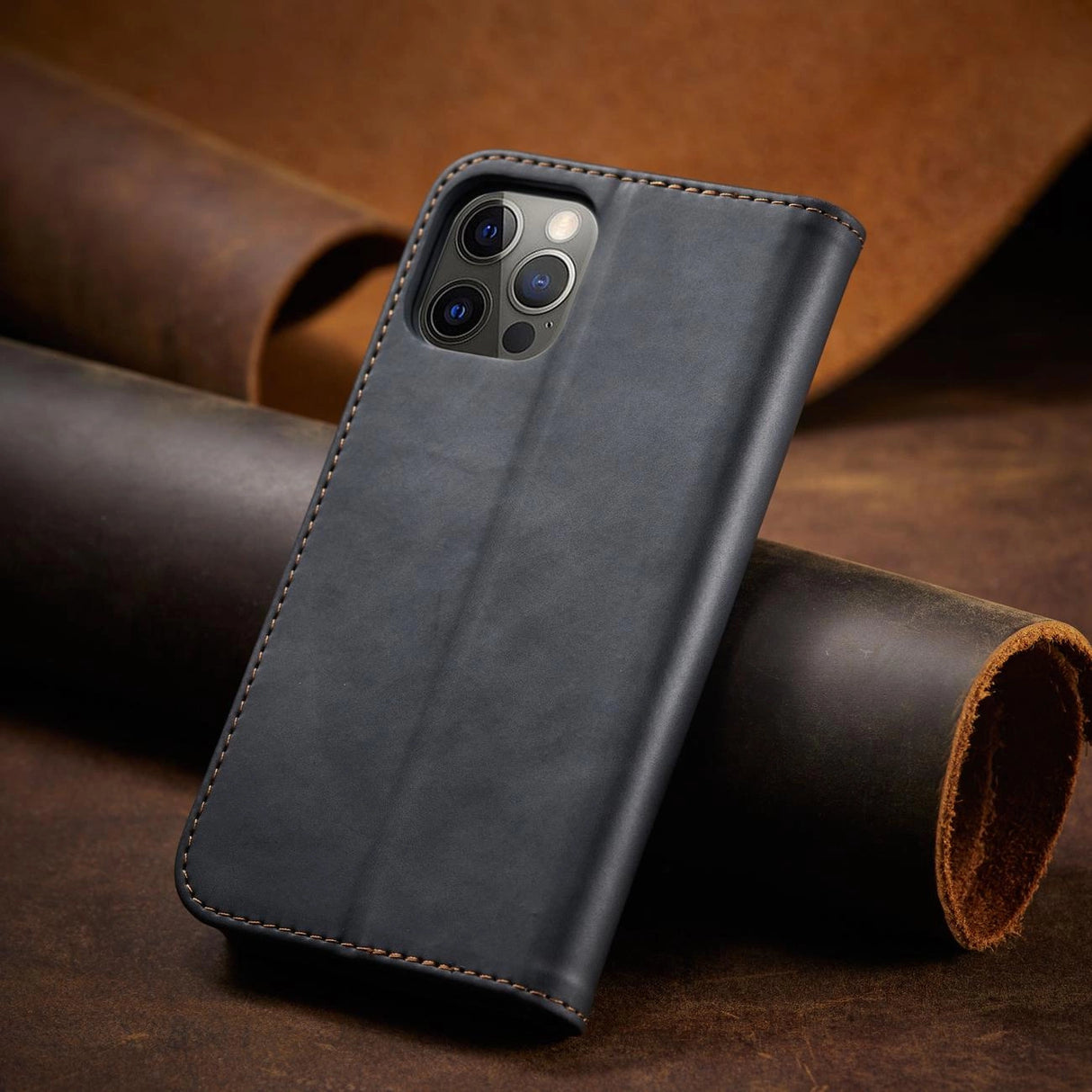 Magnet Fancy Case Case for iPhone 12 Pro Max Pouch Wallet Card Holder Sort