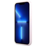 Guess GUHCP13LPSASBPU iPhone 13 Pro / 13 6.1" lilla/lila Saffiano Hot Stamp & Metal Logo