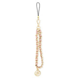 Guess pendant GUTSAS4P Phone Strap pink / pink kæde Metal 4G Charm