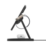 Belkin BoostCharge Pro Hovedtelefoner, Smartphone, SmartWatch Sort USB Trådløs opladning Hurtig opladning Indendørs