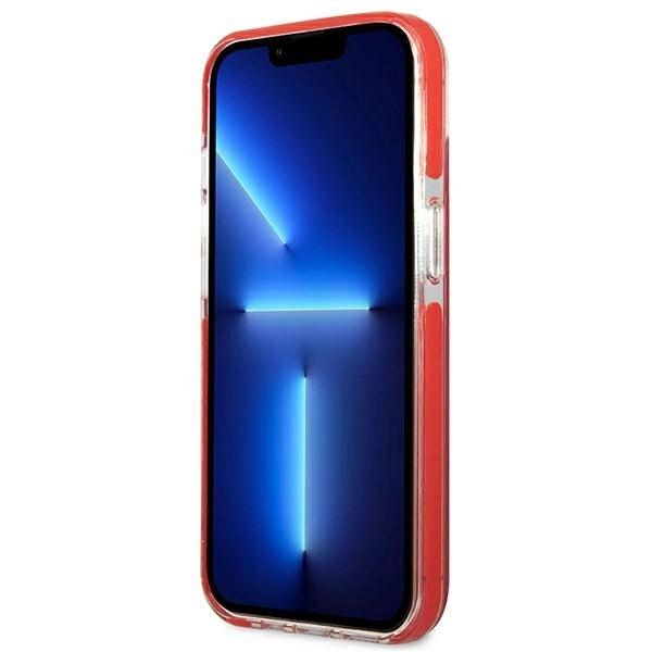 Karl Lagerfeld KLHCP13STPE2TR iPhone 13 mini 5,4" hardcase rød/rød Karl&Choupette Head