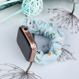 Stof Apple Watch Band 42/44/45mm Strap Armbånd Elastisk Band - Blå