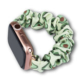 Stof bånd til Apple Watch 42 / 44 / 45 mm rem armbånd gummi bånd - avocado