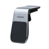 Grøn magnetisk bilholder til ventilationsgrillen, sølv (LP290)