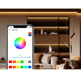 Sonoff L2-5M kit intelligent vandtæt LED-strimmel 5m RGB fjernbetjening Wi-Fi strømforsyning