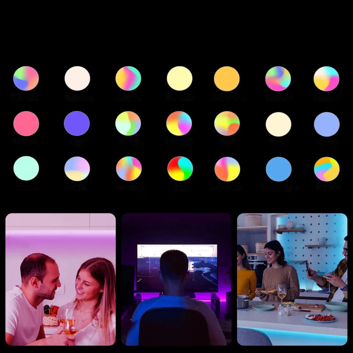 Sonoff L2-5M kit intelligent vandtæt LED-strimmel 5m RGB fjernbetjening Wi-Fi strømforsyning