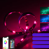 Sonoff L2-5M kit intelligent vandtæt LED-strimmel 5m RGB fjernbetjening Wi-Fi strømforsyning