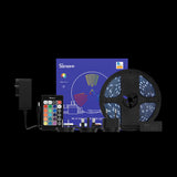 Sonoff L2-5M kit intelligent vandtæt LED-strimmel 5m RGB fjernbetjening Wi-Fi strømforsyning