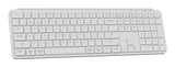 Keychron B6P-K8 tastatur Hjemme/kontor USB + RF Wireless + Bluetooth Elfenben