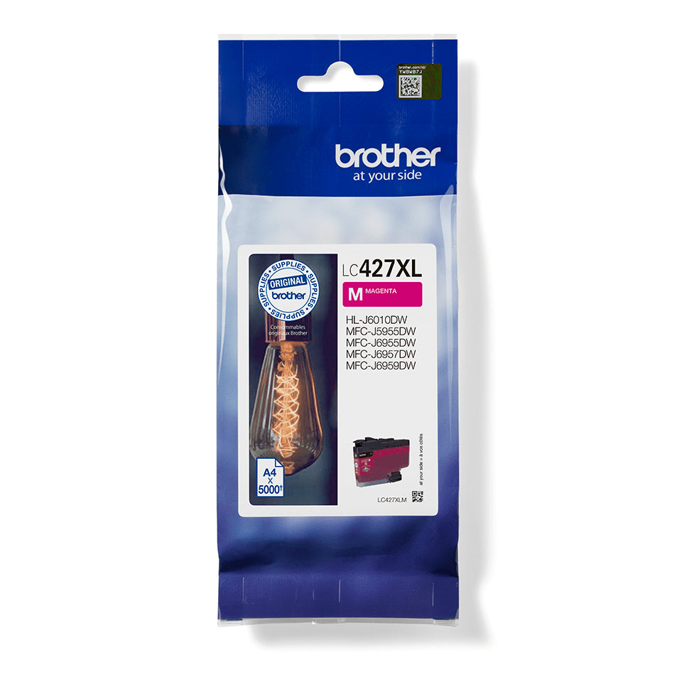 Brother LC427XLM blækpatron 1 stk Original Magenta