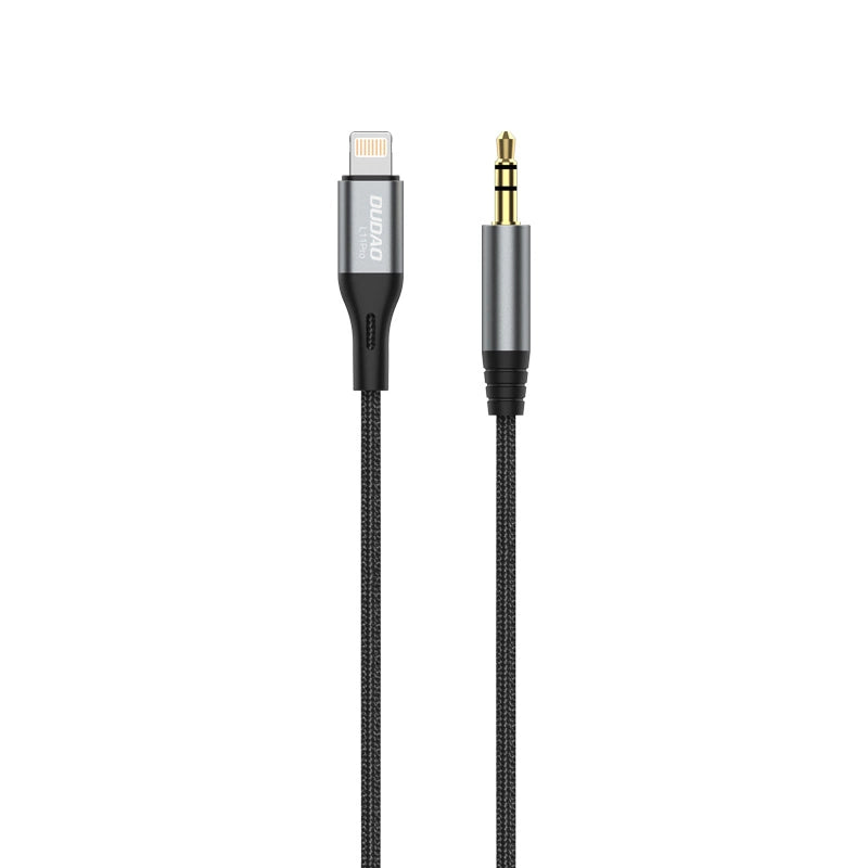 Dudao lydkabel Lightning - mini jack 3,5 mm 1m grå (L11PRO)