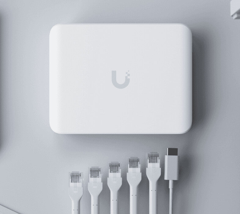 Ubiquiti UniFi Flex Mini 2.5G Administreret 2.5G Ethernet (100/1000/2500) Strøm over Ethernet (PoE) Desktop Hvid