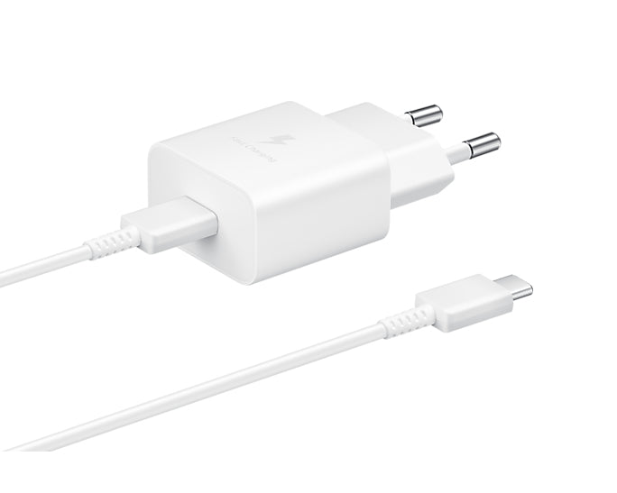 Samsung EP-T1510XWEGEU oplader til mobil enhed Universel Hvid Vekselstrøm Hurtig opladning Indendørs