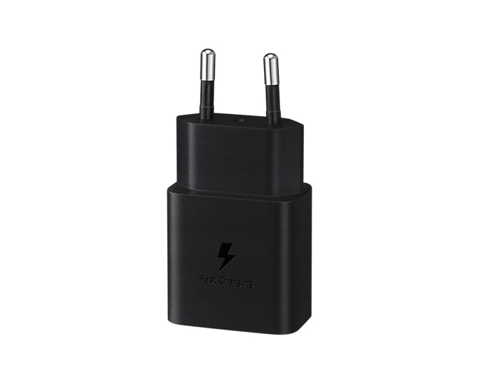 Samsung EP-T1510NBEGEU oplader til mobil enhed Universel Sort Vekselstrøm Hurtig opladning Indendørs