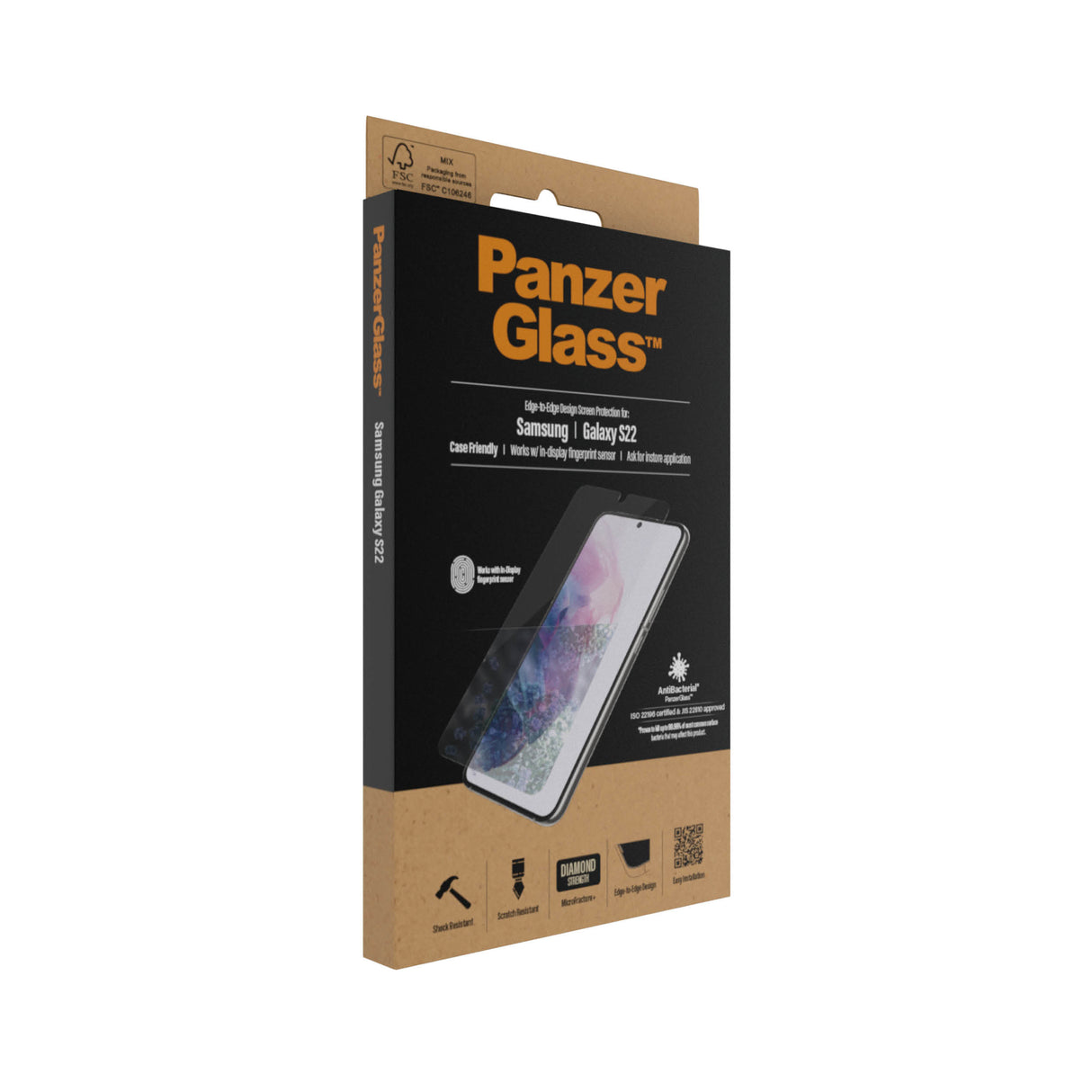 PanzerGlass Skærmbeskytter Transparent Samsung Galaxy S22