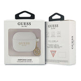 Guess GUA3LSC4EG AirPods 3 cover grå/grå Silicone Charm 4G Collection