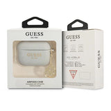 Guess GUAPLSC4EG AirPods Pro cover grå/grå Silicone Charm 4G Collection