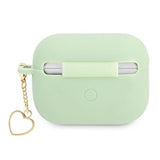 Guess GUAPLSCHSN AirPods Pro cover grøn/grøn Silicone Charm Heart Collection