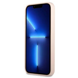 Guess GUHCP13MSLTGP iPhone 13 6.1" pink/pink hardcase Silicone Triangle