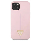 Guess GUHCP13SSLTGU iPhone 13 mini 5.4" lilla/lila hardcase Silikon trekant