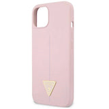 Guess GUHCP13SSLTGU iPhone 13 mini 5.4" lilla/lila hardcase Silikon trekant