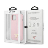 Guess GUHCP13SSLTGU iPhone 13 mini 5.4" lilla/lila hardcase Silikon trekant