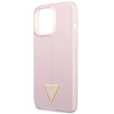 Guess GUHCP13XSLTGU iPhone 13 Pro Max 6.7" lilla/lila hardcase Silikon trekant
