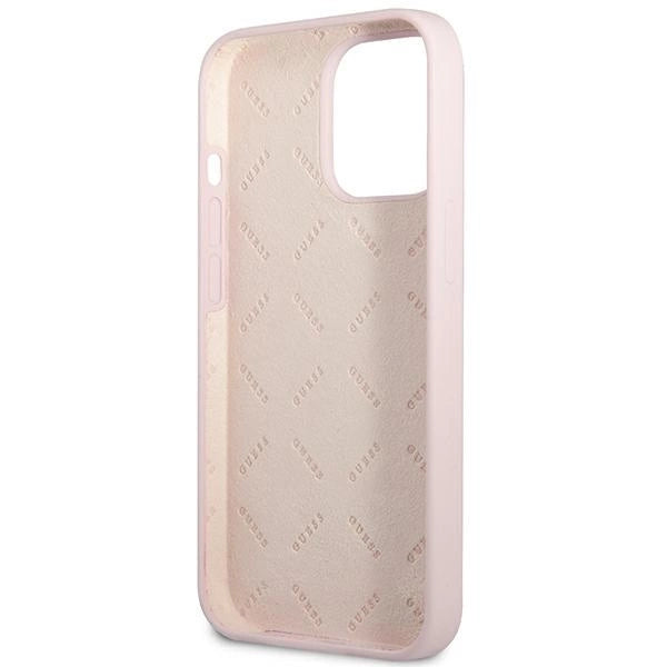 Guess GUHCP13XSLTGU iPhone 13 Pro Max 6.7" lilla/lila hardcase Silikon trekant