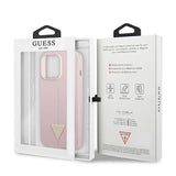 Guess GUHCP13XSLTGU iPhone 13 Pro Max 6.7" lilla/lila hardcase Silikon trekant