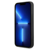 Karl Lagerfeld KLHCP13LSLMP1K iPhone 13 Pro / 13 6,1" hardcase sort/sort Silicone Plaque