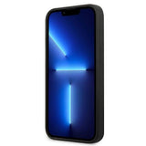 Karl Lagerfeld KLHCP13MSLMP1K iPhone 13 6,1" hardcase sort/sort Silicone Plaque