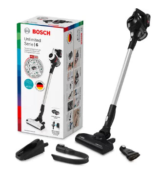 Bosch Serie | 6 Unlimited BBS611BSC Støvsuger Pind/håndholdt 0.3liter Sort