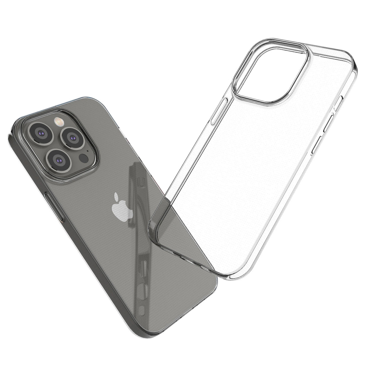 Ultra klar 0,5 mm iPhone 14 Pro gel gennemsigtige cover