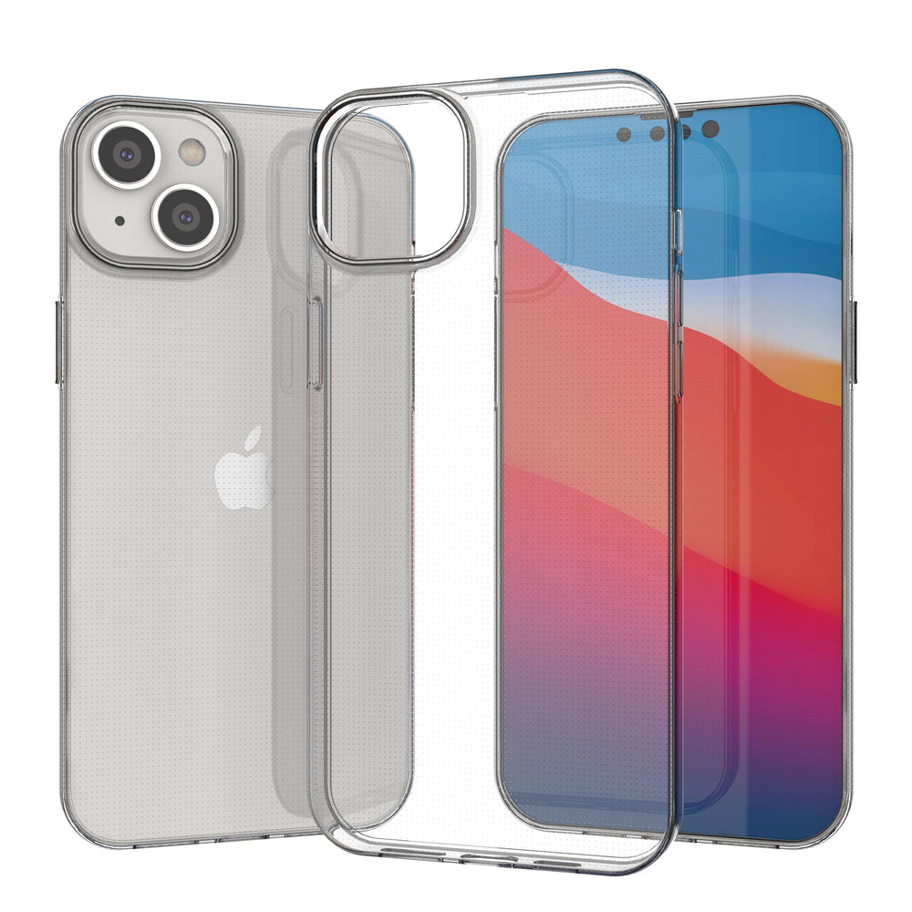 Gelkasse til Ultra Clear 0,5 mm iPhone 14 Max gennemsigtig