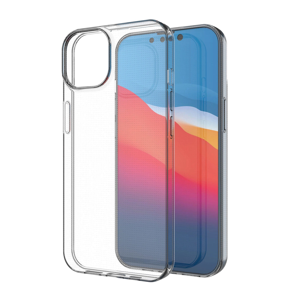 Gel cover til Ultra Clear 0,5 mm iPhone 14 gennemsigtige