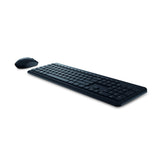 DELL KM3322W tastatur Mus inkluderet Kontor RF trådløst QWERTY Ukrainsk Sort