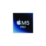 Apple MacBook Pro Apple M M5 Pro Laptop 36,1 cm (14.2") 24 GB 2 TB SSD Wi-Fi 7 (802.11be) macOS Tahoe Sort