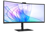 Samsung S65VC computerskærm 86,4 cm (34") 3440 x 1440 pixel UltraWide Quad HD LCD Sort