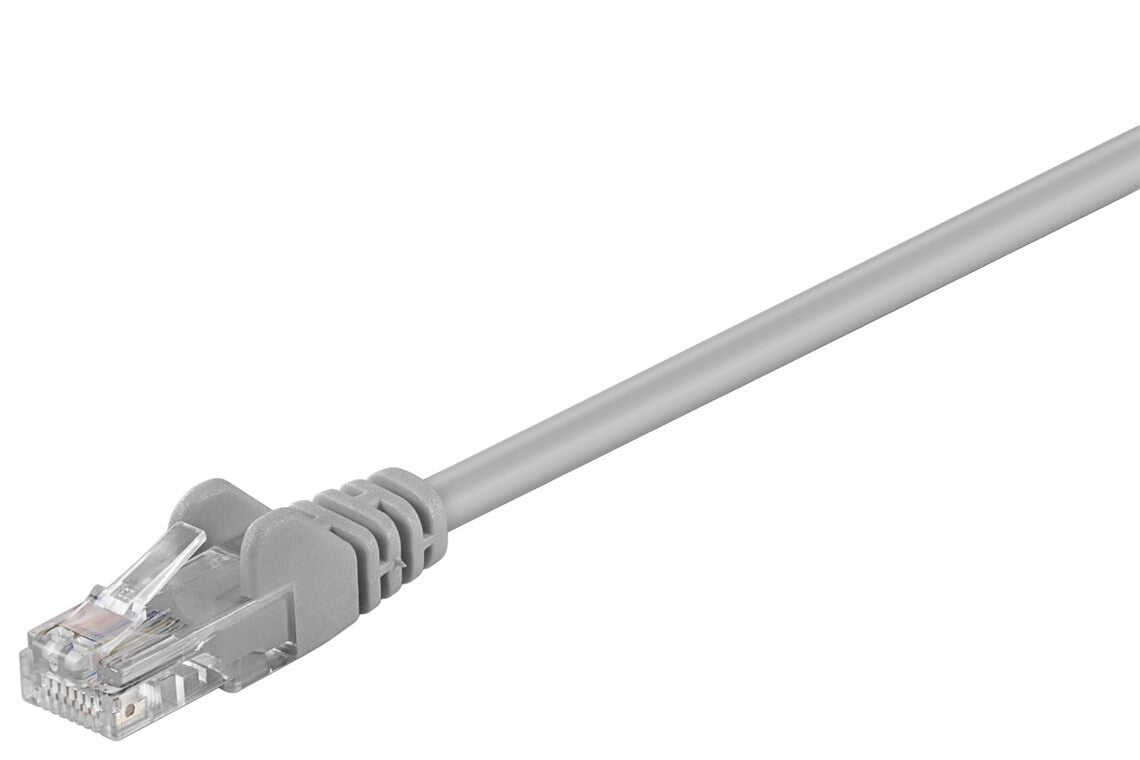 Goobay 68352 netværkskabel Grå 15 m Cat5e U/UTP (UTP)