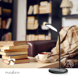 Nedis LED sort skrivebordslampe
