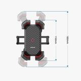 Joyroom motorcykel telefonholder sort (JR-ZS288-m)