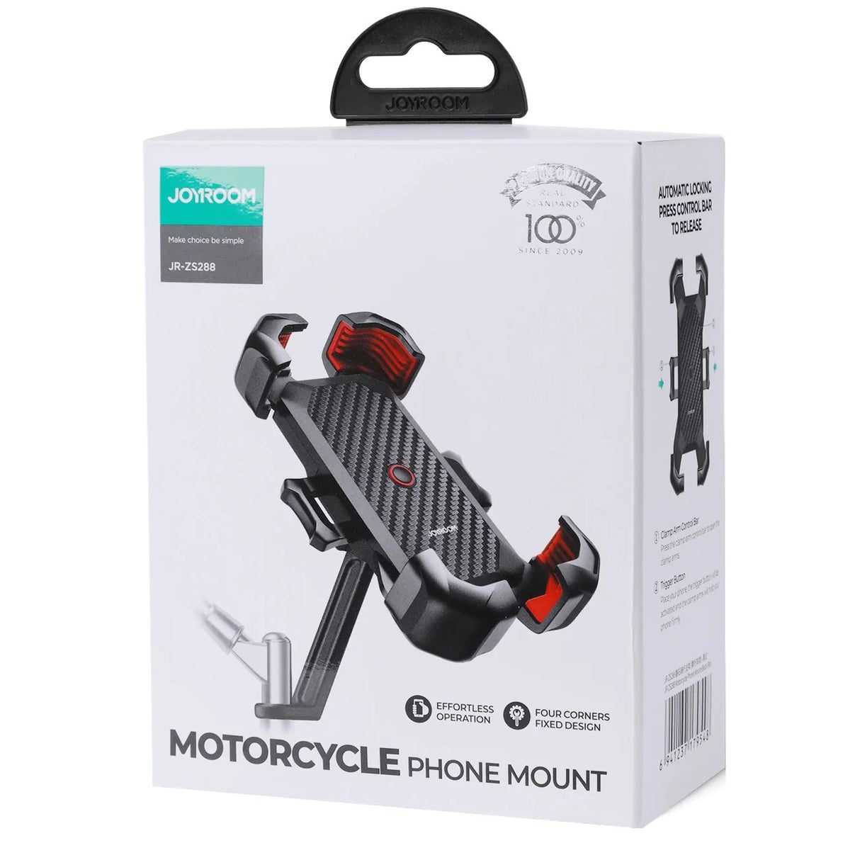 Joyroom motorcykel telefonholder sort (JR-ZS288-m)